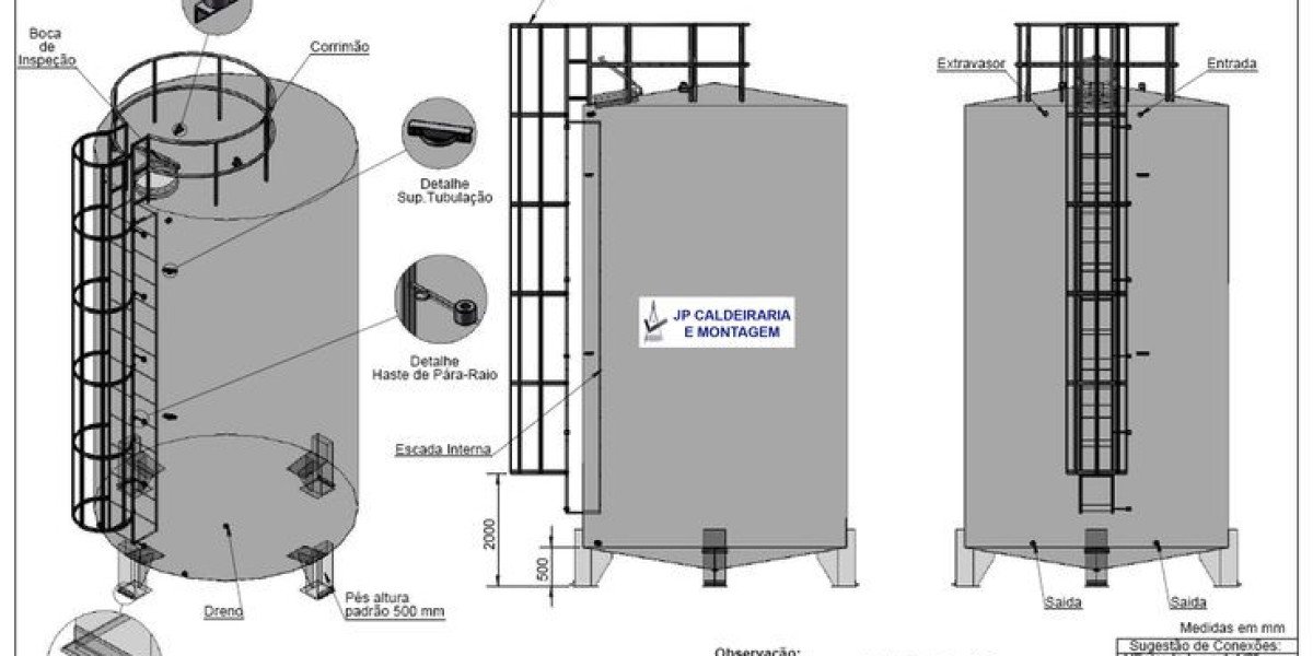 Bushman Vertical Water Storage Tank Short 5000 Gallon