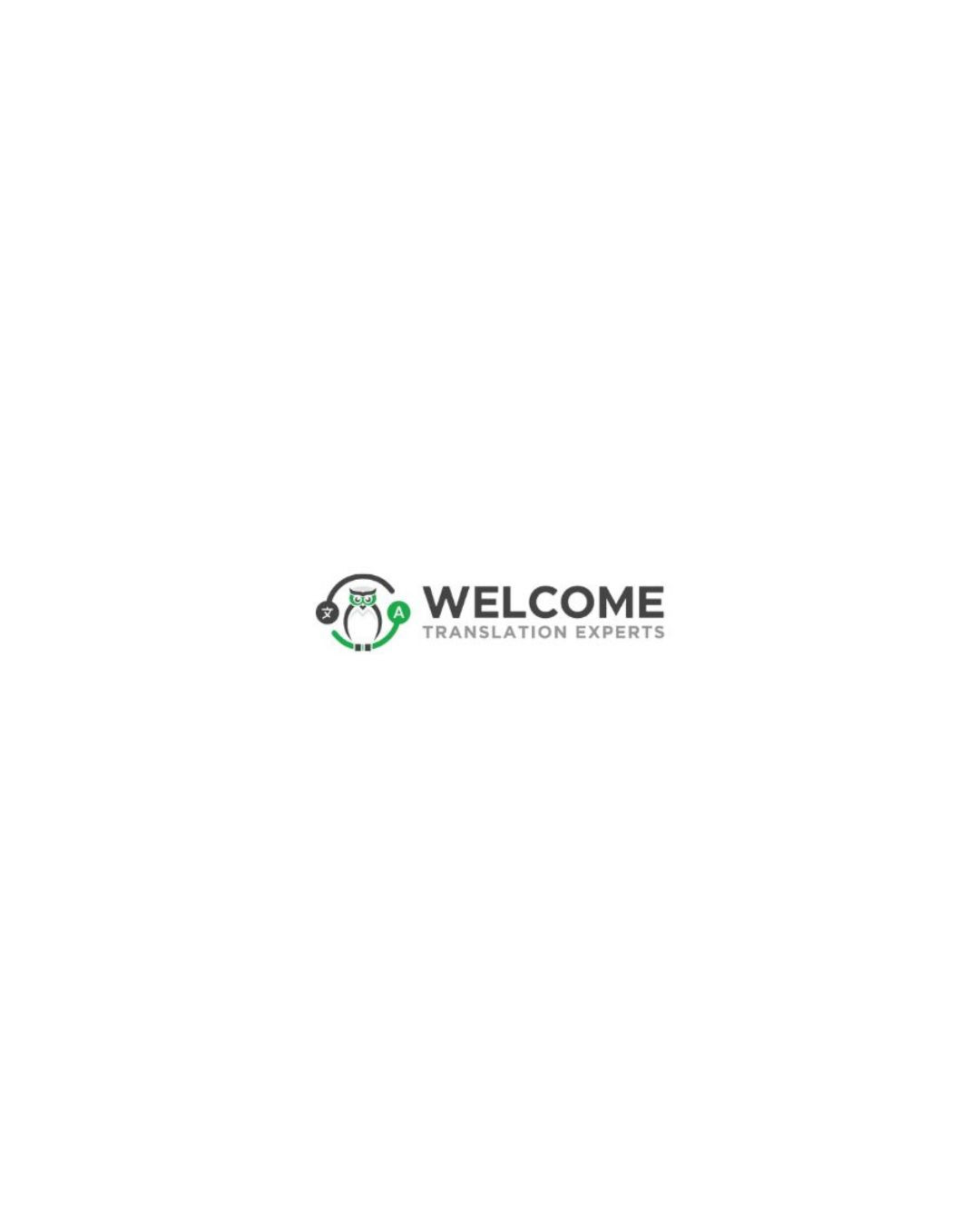 Welcome Translation Experts Profile Picture