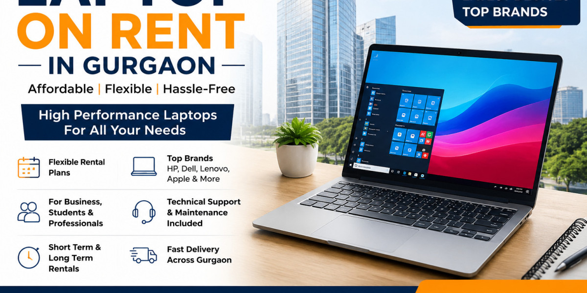 Laptop on Rent in Gurgaon – The Smart Choice for Businesses, Students, and Professionals